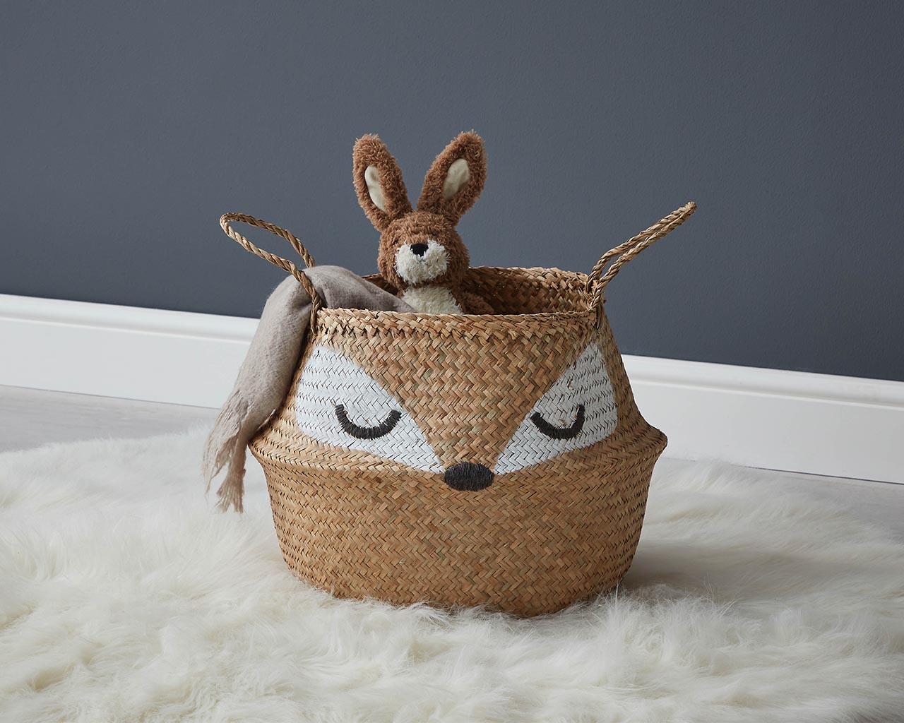 Woodland fox basket