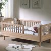 Woody Solid Oak Toddler Bed