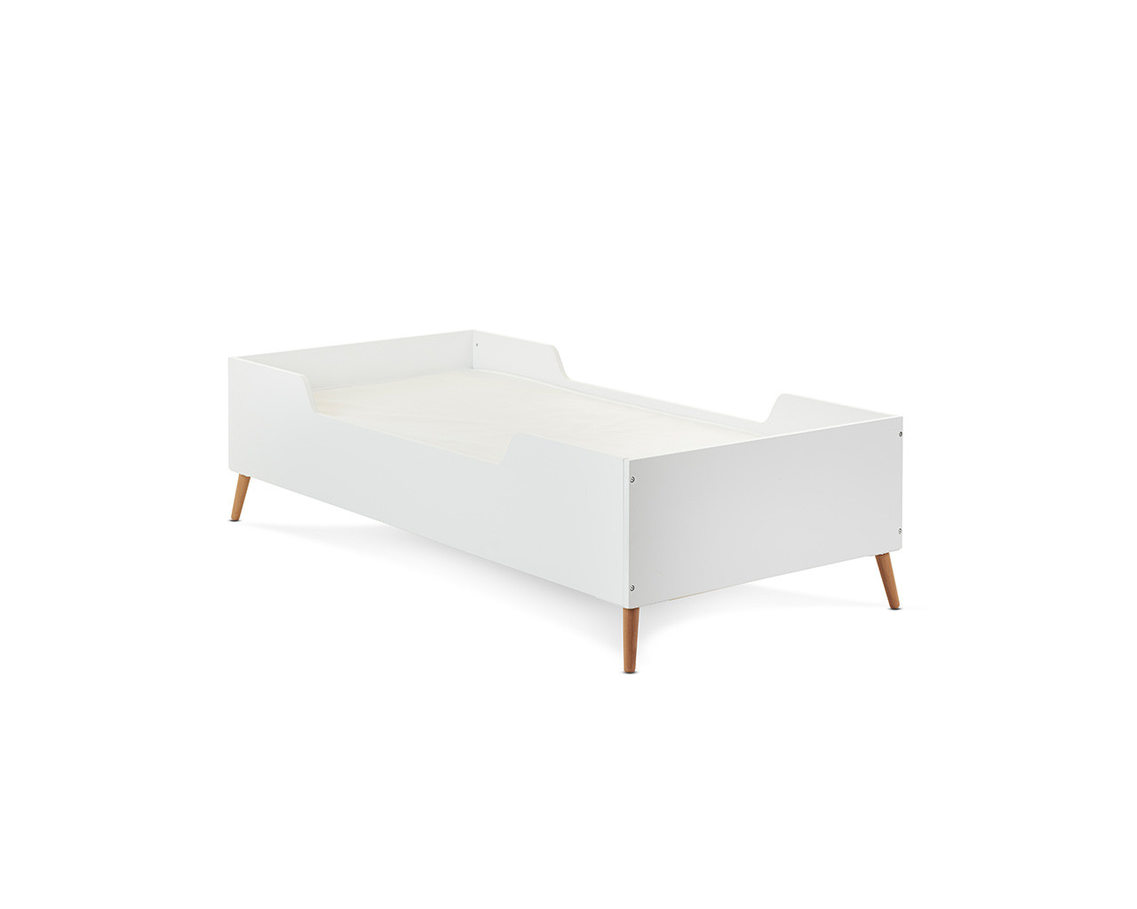 Maya Toddler Bed White/Natural - Image 3