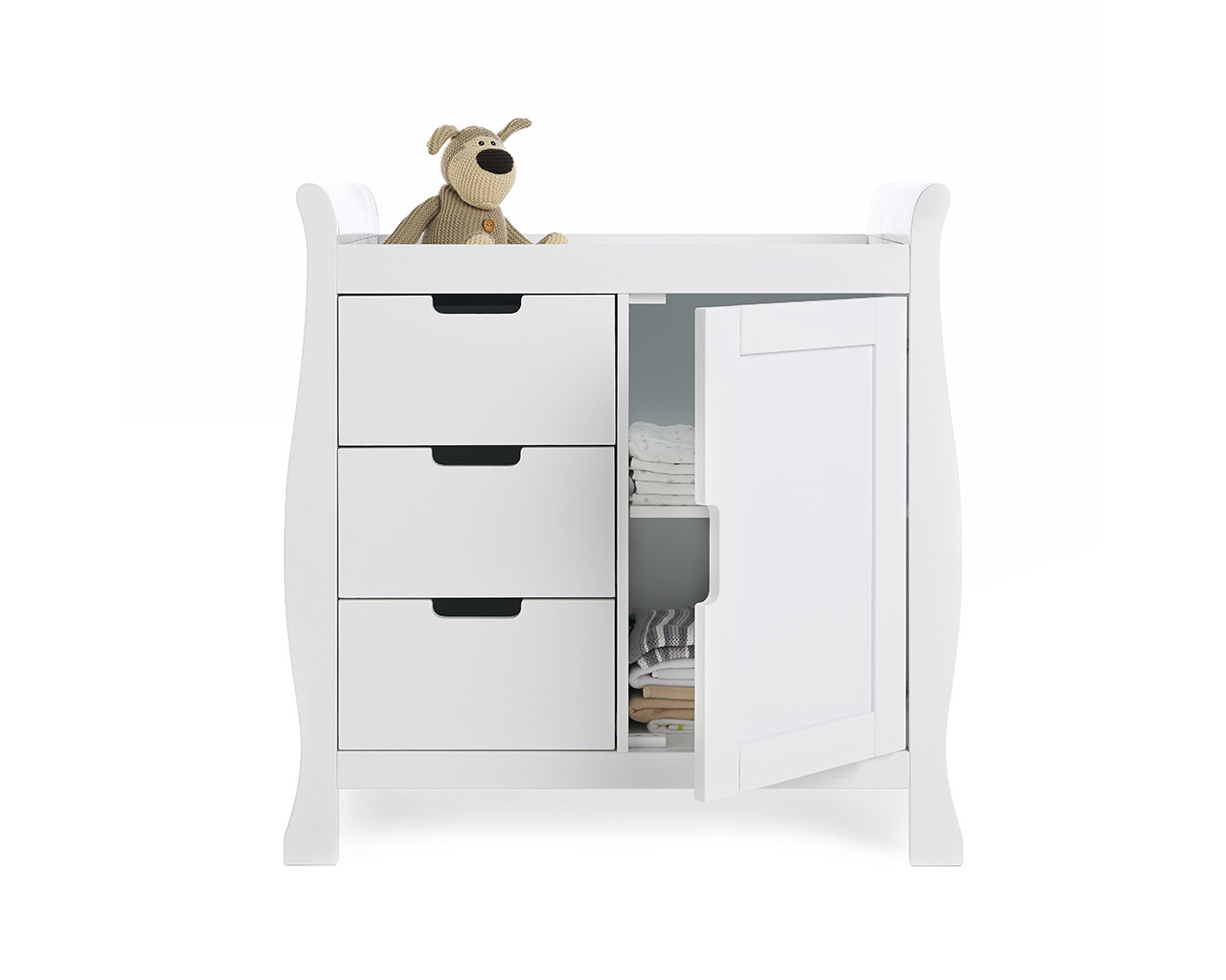 Stamford Classic Sleigh 2 Piece Room Set White - Image 7