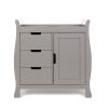 Stamford Sleigh Closed Changing Unit Taupe