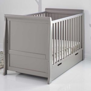Stamford Classic Sleigh Cot Bed Taupe
