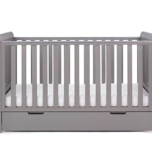Alternative view of Stamford Classic Sleigh Cot Bed Taupe