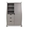 Stamford Sleigh Double Wardrobe Taupe