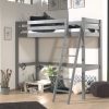 Breeze Solid Wood High Sleeper Bed