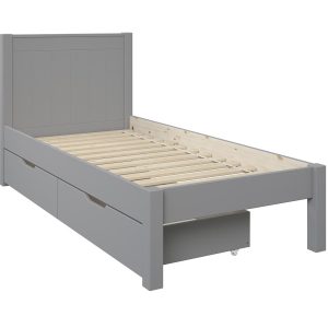 Stompa Classic Grey Low End Single Bed - Image 4