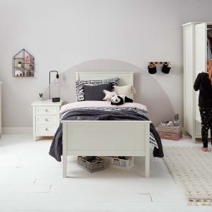 Cambridge Double Wardrobe in White - Image 8