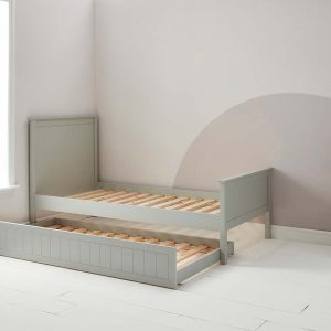 Cambridge Single bed in Soft Grey - Image 4
