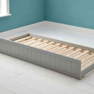 Cambridge Trundle bed in Soft Grey