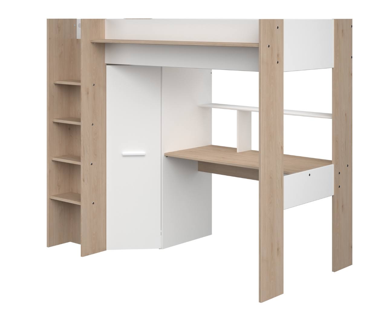 Grayson Highsleeper Bed with Desk & Wardrobe - Image 16