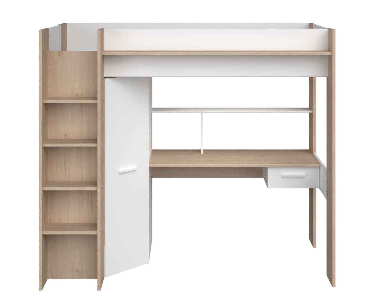 Grayson Highsleeper Bed with Desk & Wardrobe - Image 15