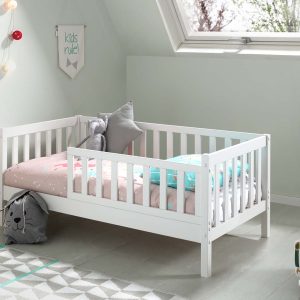 Alternative view of Lark Toddler Bed White