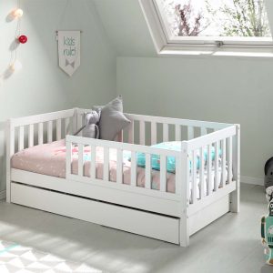 Lark Toddler Bed White
