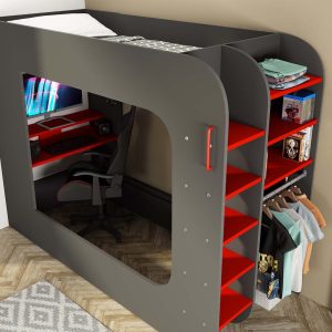 Podbed Gaming Highsleeper 90x200cm - Image 5