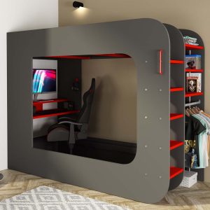 Podbed Gaming Highsleeper 90x200cm - Image 6