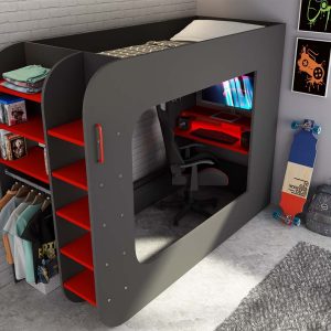 Podbed Gaming Highsleeper 90x200cm - Image 3