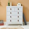 Loop 5 Drawer Chest White