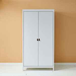 Loop 2 Door Wardrobe White