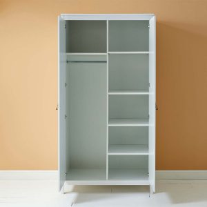 Alternative view of Loop 2 Door Wardrobe White