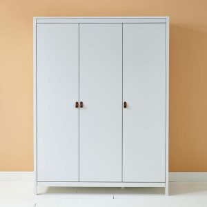 Loop 3 Door Wardrobe White