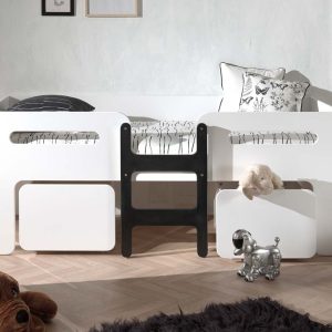 Alternative view of Mono Low Midsleeper with storage drawers
