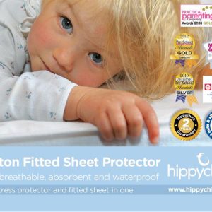 Cotton Fitted Single Bed Mattress Protector (90 x 200cm) - Image 5