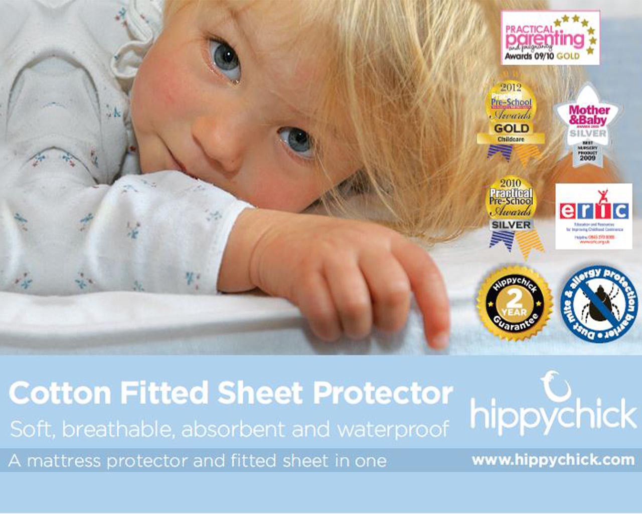 Cotton Fitted Single Bed Mattress Protector (90 x 200cm) - Image 5