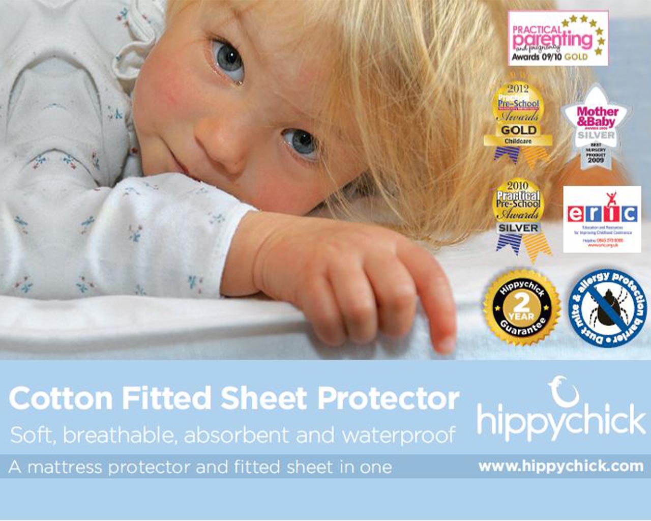 Fitted Single Bed Mattress Protector (90 x 190cm) - Image 5