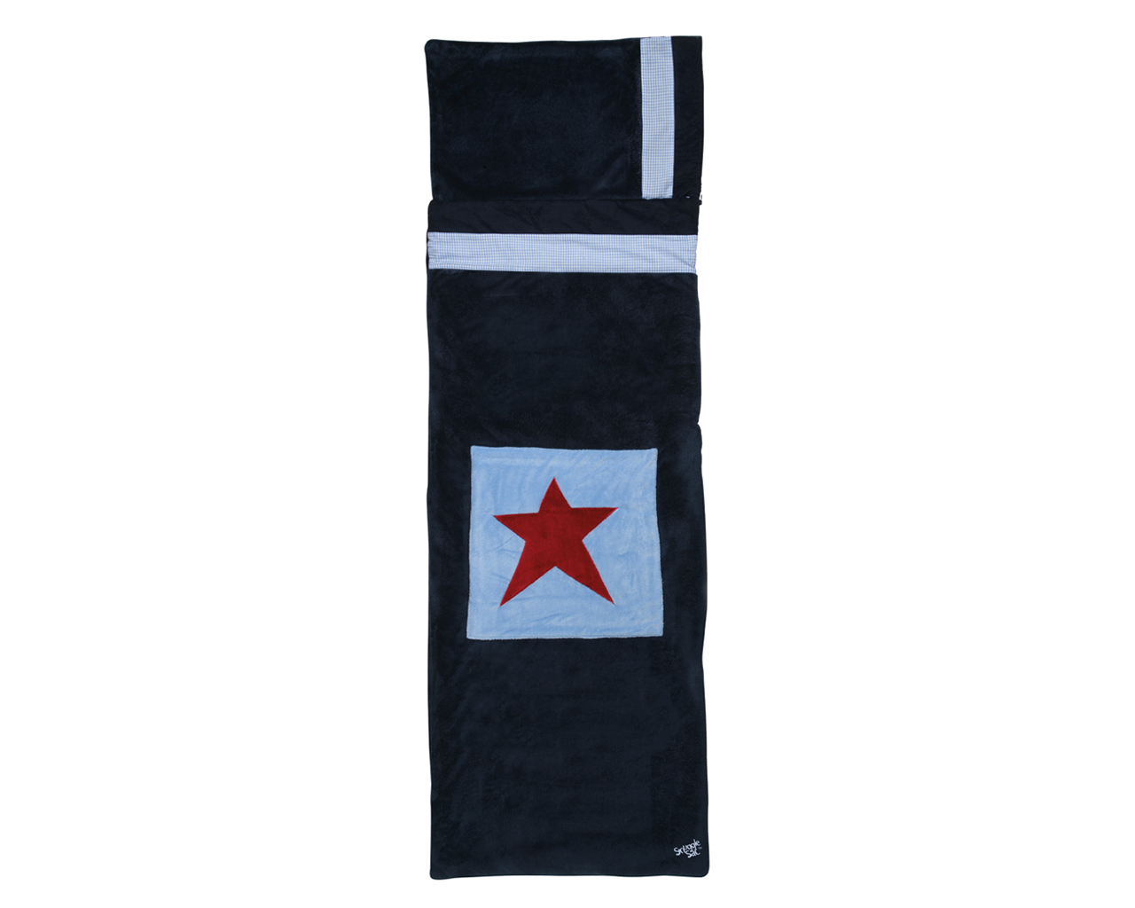 Navy Star Toddler Snuggle Sac