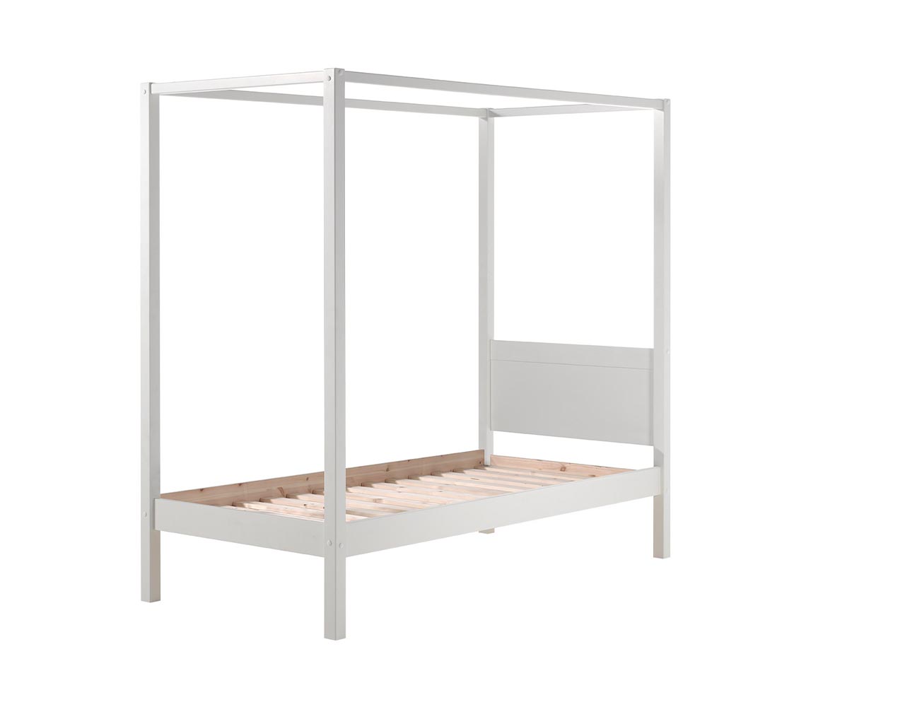 Kari Four Poster Bed White - Image 3