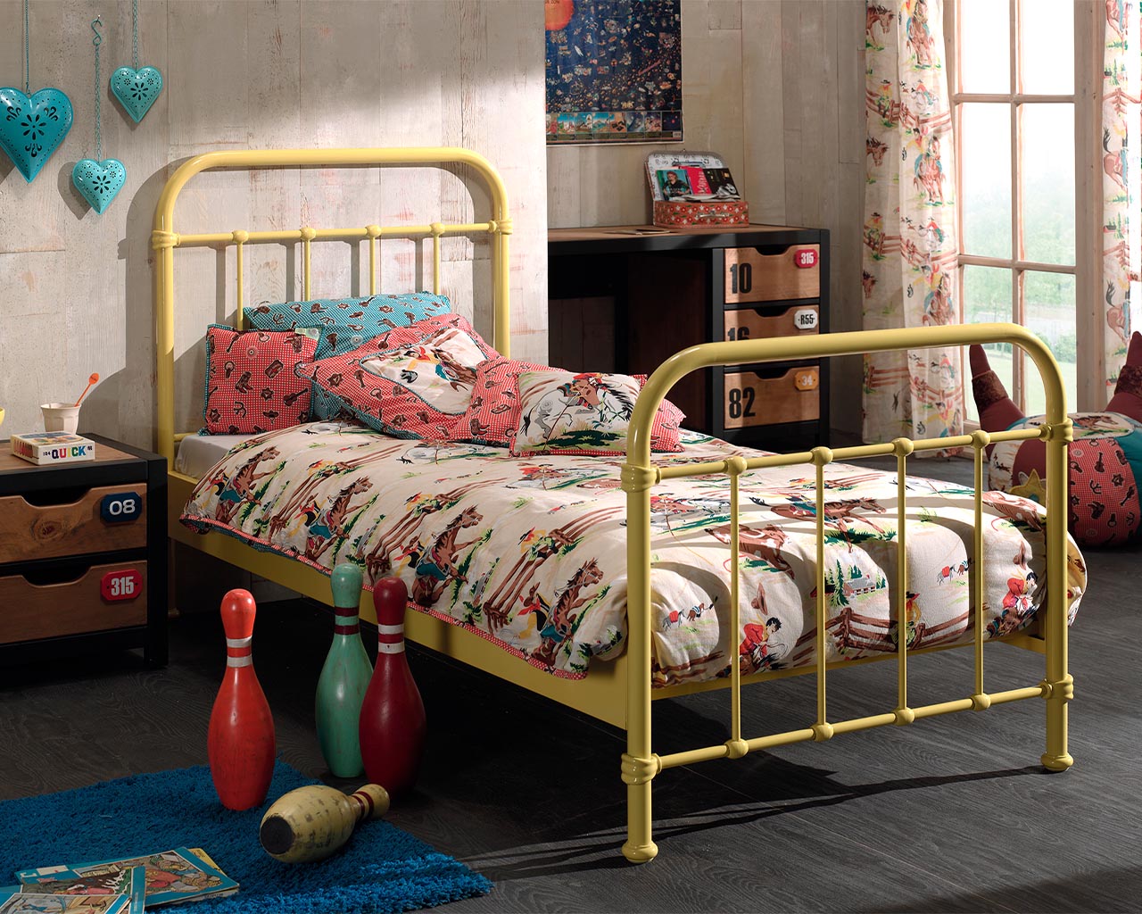 City Metal Single Bed - Image 5