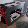 Podbed Gaming Highsleeper with Chair Bed 120x200cm