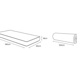 Quest Q2 Extreme Comfort Deep e-Pocket Children's Single Mattress (90x190) - Image 5