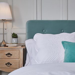 Romilly Velvet Double Bed - Image 4