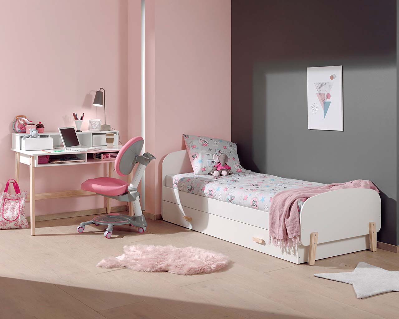 Sherbert Desk White - Image 2