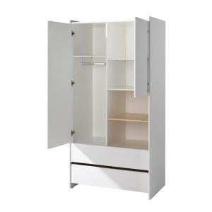 Alternative view of Sherbert White 2 Door Wardrobe