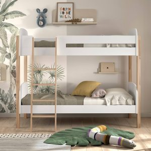 Alternative view of Sherbert White & Natural Bunk Bed