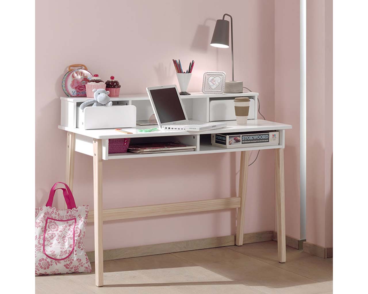 Sherbert Desk White