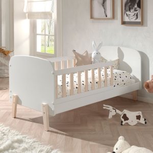 Sherbert Toddler Bed White