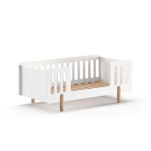 Alternative view of Taylor Toddler Bed White