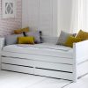 Nordic Day Bed with drawers & trundle