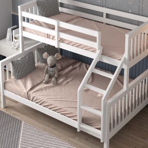 Zoom Triple Bunk Bed White - Image 4