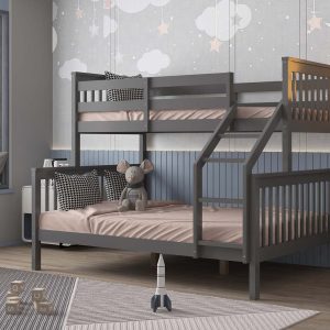 Zoom Triple Bunk Bed Grey