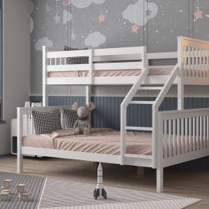 Zoom Triple Bunk Bed White
