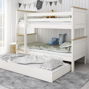 Alternative view of Heritage Bunk Bed with Trundle Drawer