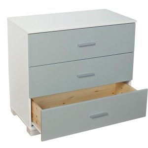 Urban Grey Midsleeper with Pullout Desk, Chest and Cupboard - Image 3