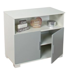 Urban Grey High Sleeper with Chair bed and Cupboard - Image 5