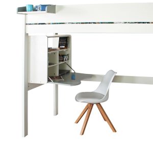 Urban Grey Highsleeper with Desk, Chair bed and Cupboard - Image 5