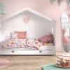 Juliette House Bed with Pull Out Drawer