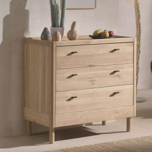 Woody Solid Oak Chest of Drawers